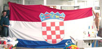 drapel CROATIA 4,5 x 3,0 m -
